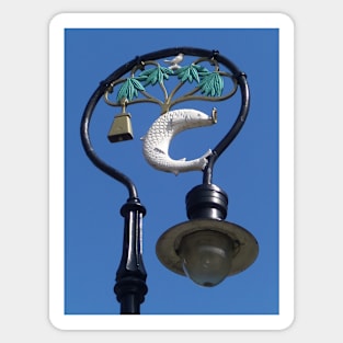 Fishy Lamp Post Sticker